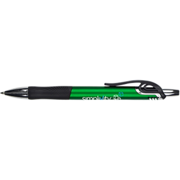 Metallic Pen w/ Black Gripper - Image 4