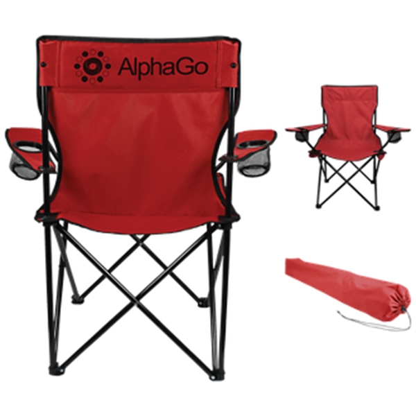 Folding Captains Chair with Carry Bag - Image 6