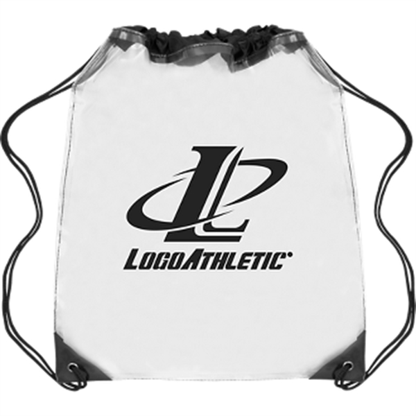 Clear Drawstring Backpack - Image 2