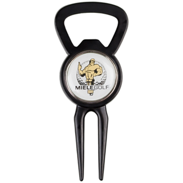 Bottle Opener Tool with Ball Marker - Image 2