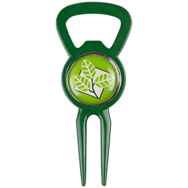 Bottle Opener Tool with Ball Marker - Image 4