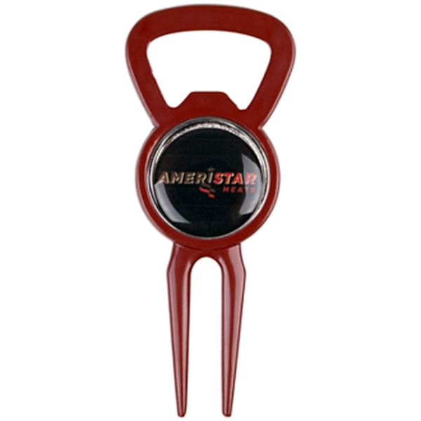 Bottle Opener Tool with Ball Marker - Image 6