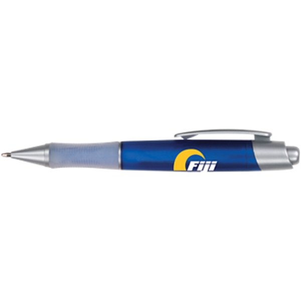 Trans Pen w/ Frosted Gripper - Free FedEx Ground Shipping - Image 2