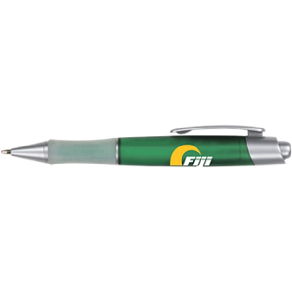 Trans Pen w/ Frosted Gripper - Free FedEx Ground Shipping - Image 3