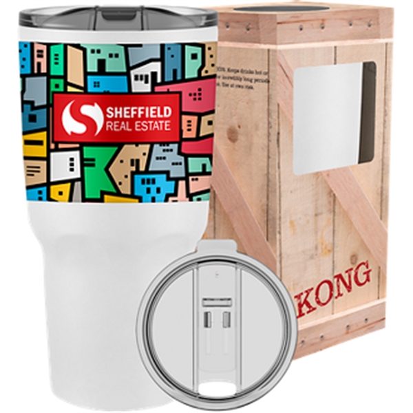 30 oz Full Color Kong Vacuum Insulated Tumbler - Image 3