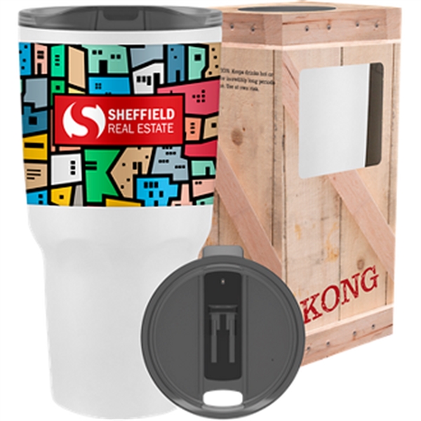 30 oz Full Color Kong Vacuum Insulated Tumbler - Image 9