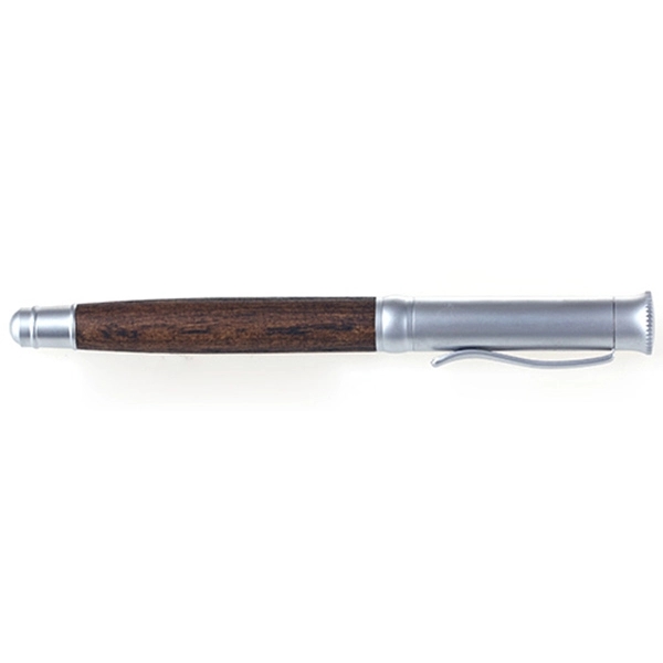 Wooden Barrel Handsome Rollerball Pen - Image 2
