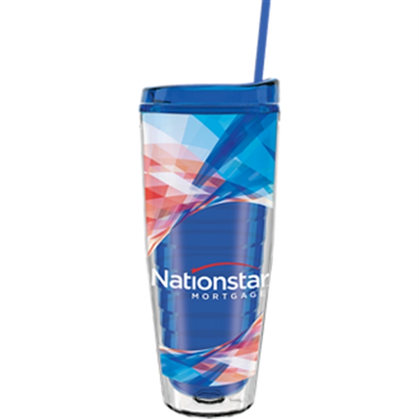 26 oz Made In The USA Tumbler w/ Lid  Straw - Image 11