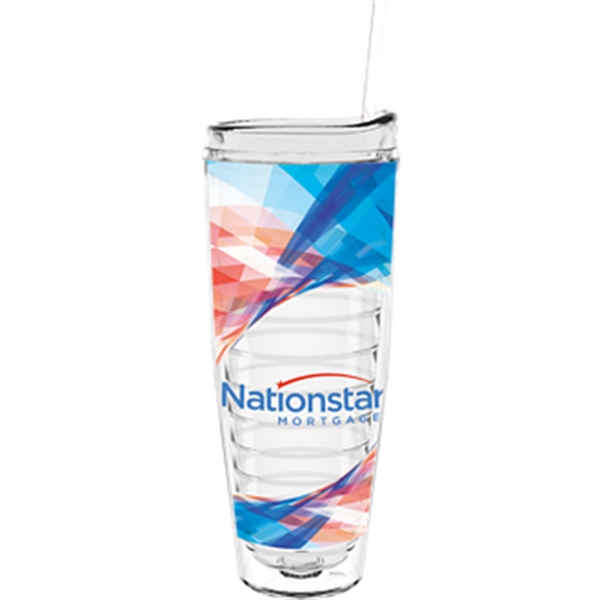 26 oz Made In The USA Tumbler w/ Lid  Straw - Image 12