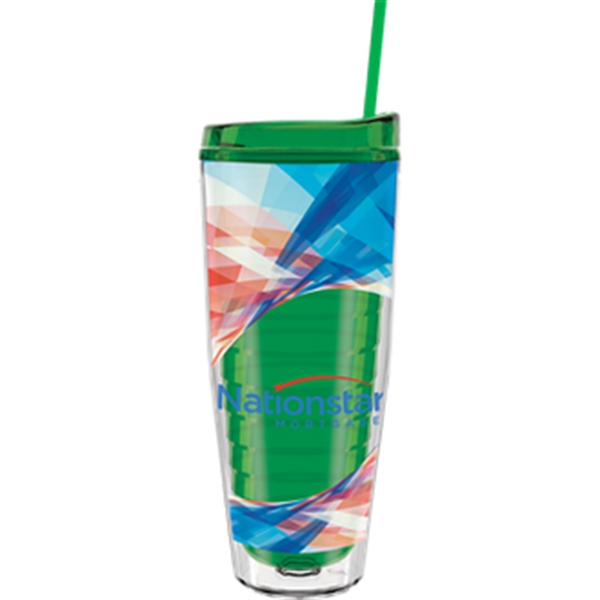 26 oz Made In The USA Tumbler w/ Lid  Straw - Image 13