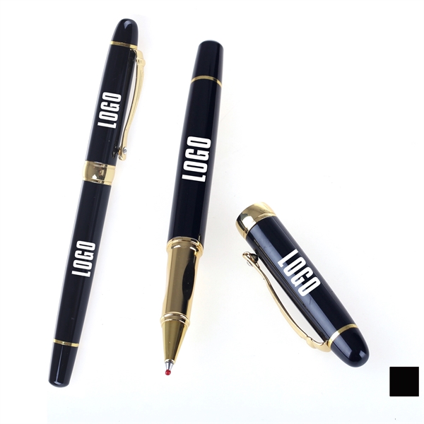 Crystal-studded w/ High-end Rollerball Pen - Image 1