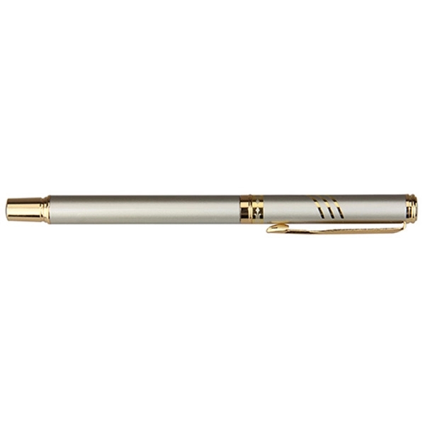 Rollerball Pen w/ Patterned Pen Cap - Image 2