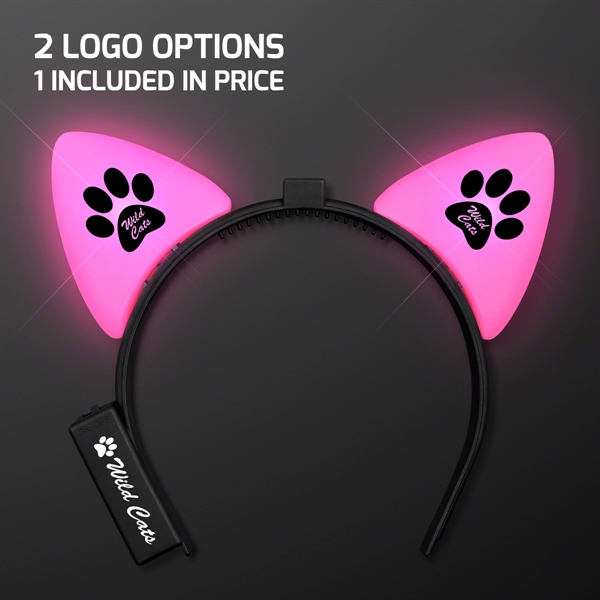 Blinking LED Cat Ears Headband - Image 5