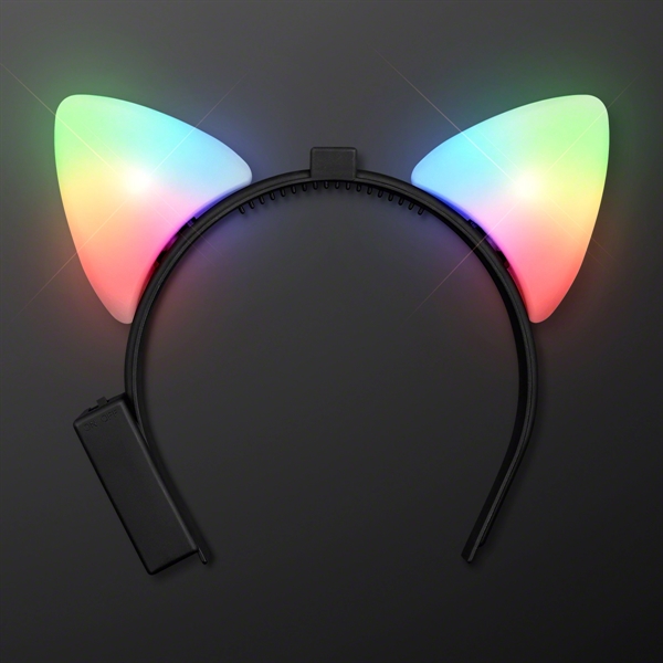 Blinking LED Cat Ears Headband - Image 9