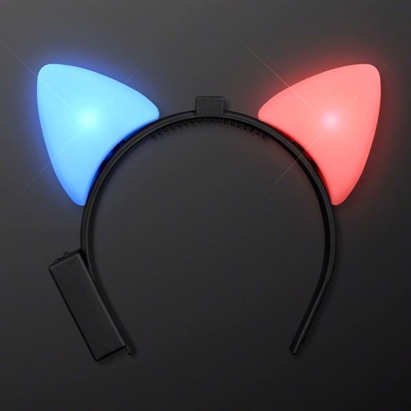 Blinking LED Cat Ears Headband - Image 11