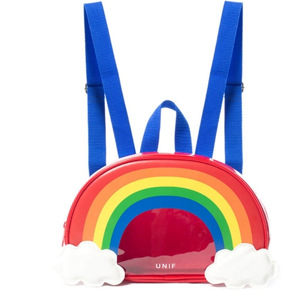 PVC Rainbow Backpack - Image 1