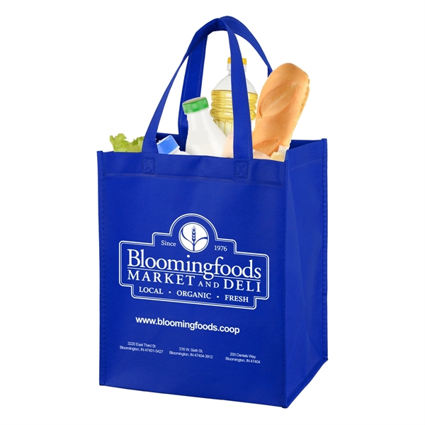 Full View Junior - Large Imprint Grocery Shopping Tote Bag - Image 8