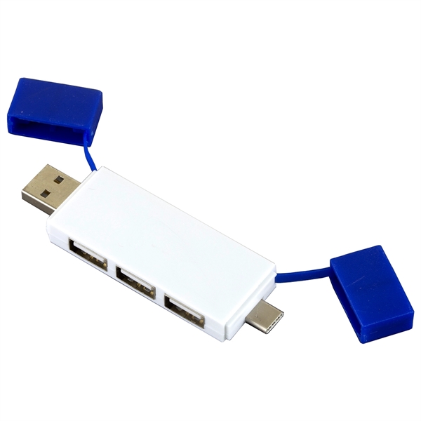 Freedom 2-in-1 3 Port Mini USB Hub with Type A & Type C - Image 19