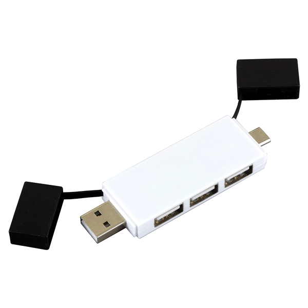 Freedom 2-in-1 3 Port Mini USB Hub with Type A & Type C - Image 25