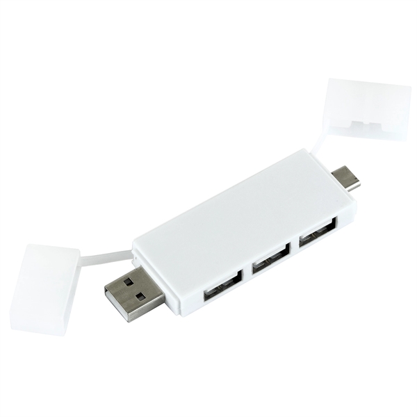 Freedom 2-in-1 3 Port Mini USB Hub with Type A & Type C - Image 27