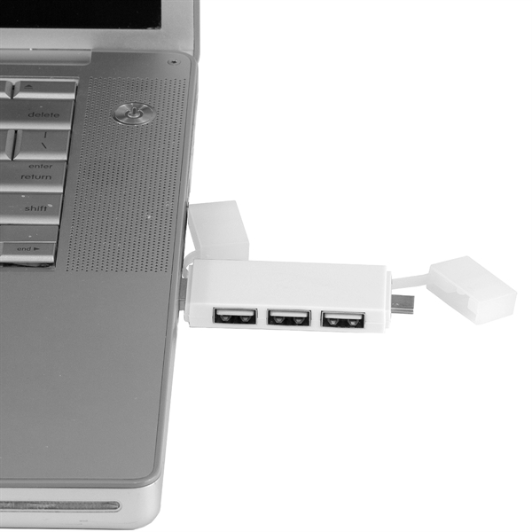Freedom 2-in-1 3 Port Mini USB Hub with Type A & Type C - Image 36