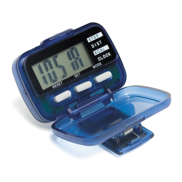 Multi Function Step Counter Pedometer with Clock (w/Hinged C - Image 5