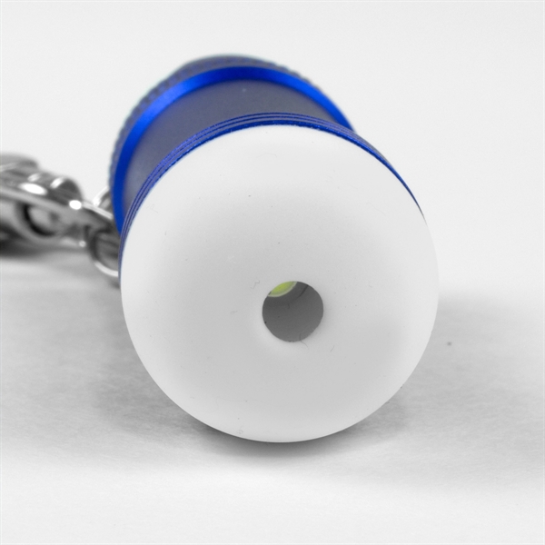 Mini Glowing Bubble Tip LED Aluminum Keychain Keylight - Image 14