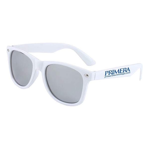 Clairemont Colored Mirror Tinted Sunglasses - Image 5