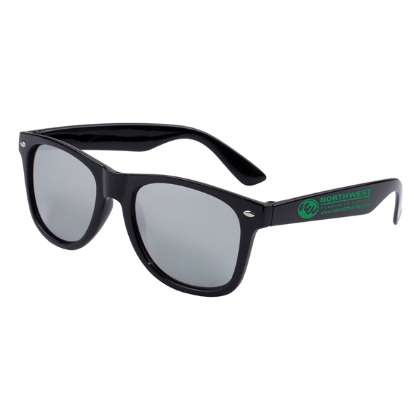 Clairemont Colored Mirror Tinted Sunglasses - Image 8