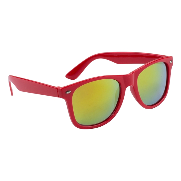Clairemont Colored Mirror Tinted Sunglasses - Image 14