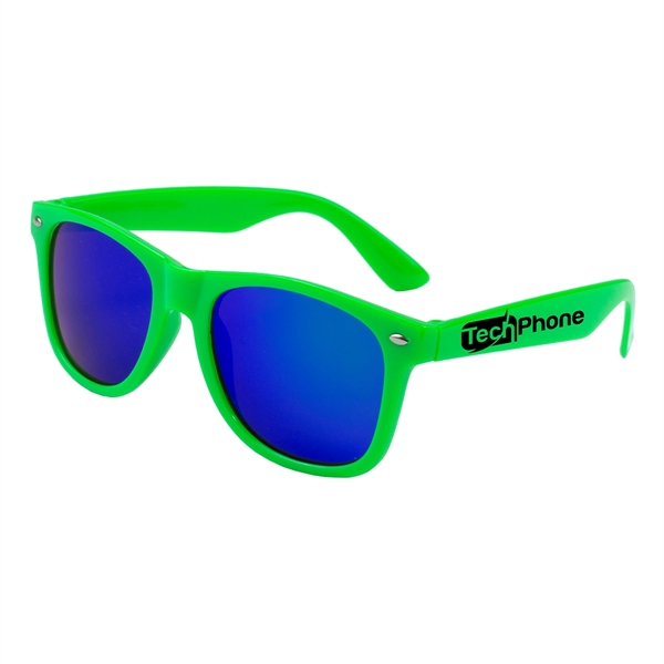 Clairemont Colored Mirror Tinted Sunglasses - Image 4