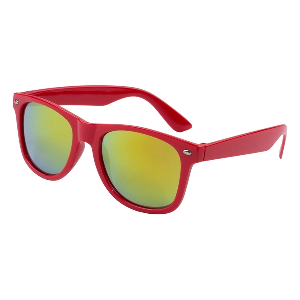 Clairemont Colored Mirror Tinted Sunglasses - Image 9