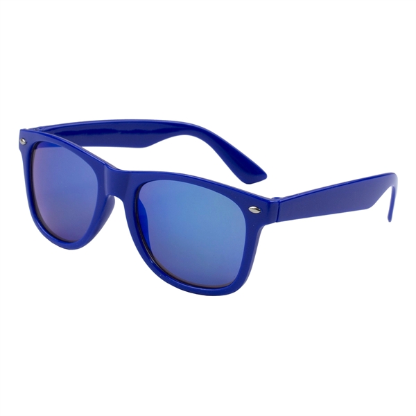 Clairemont Colored Mirror Tinted Sunglasses - Image 10