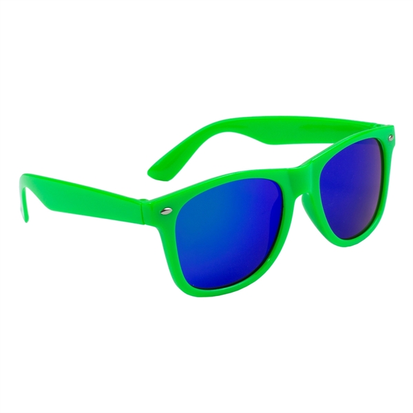 Clairemont Colored Mirror Tinted Sunglasses - Image 16