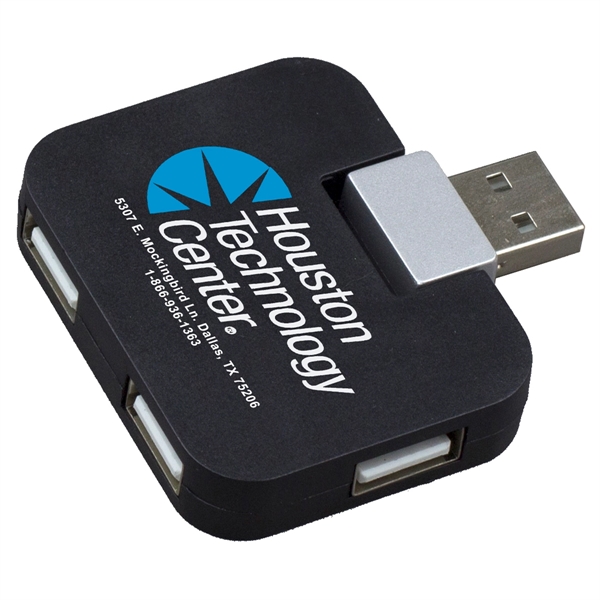 Quadraport 4 Port Mini USB 2.0 Hub - Image 9