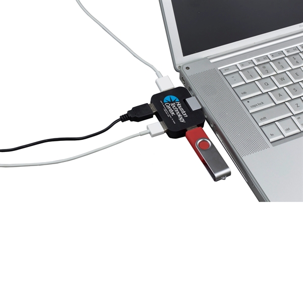 Quadraport 4 Port Mini USB 2.0 Hub - Image 10