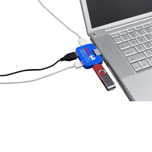 Quadraport 4 Port Mini USB 2.0 Hub - Image 11