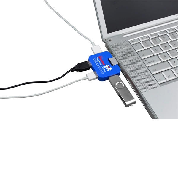 Quadraport 4 Port Mini USB 2.0 Hub - Image 12