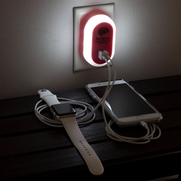 ChargeBright - Night Light Wall Charger - Image 9