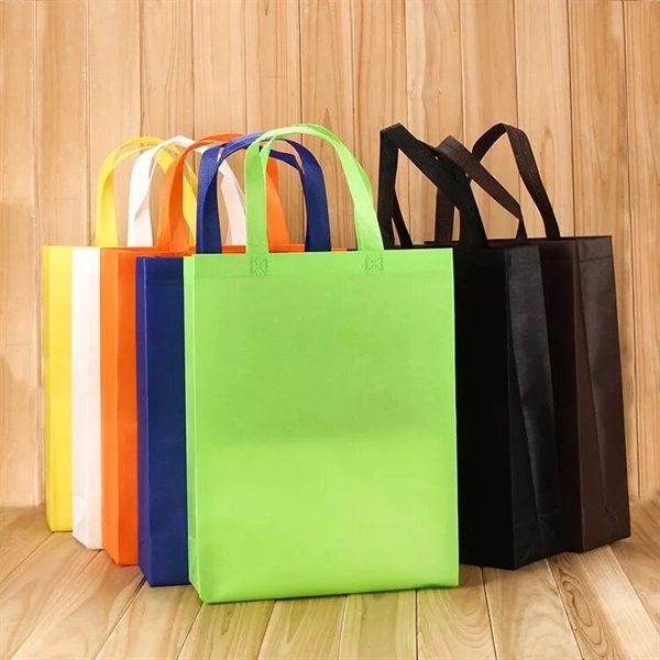 Promotional Non-Woven Tote Bag (11 3/4" W x 15" H x 4" D) - Image 1