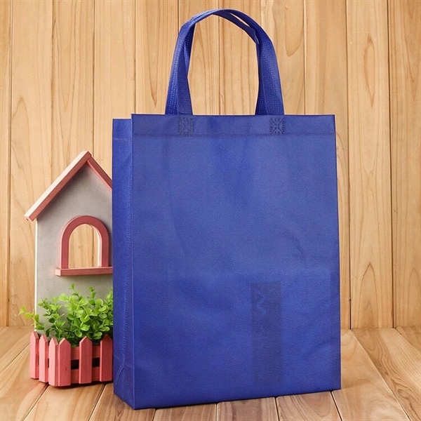 Promotional Non-Woven Tote Bag (11 3/4" W x 15" H x 4" D) - Image 4