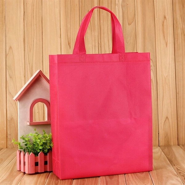 Promotional Non-Woven Tote Bag (11 3/4" W x 15" H x 4" D) - Image 5