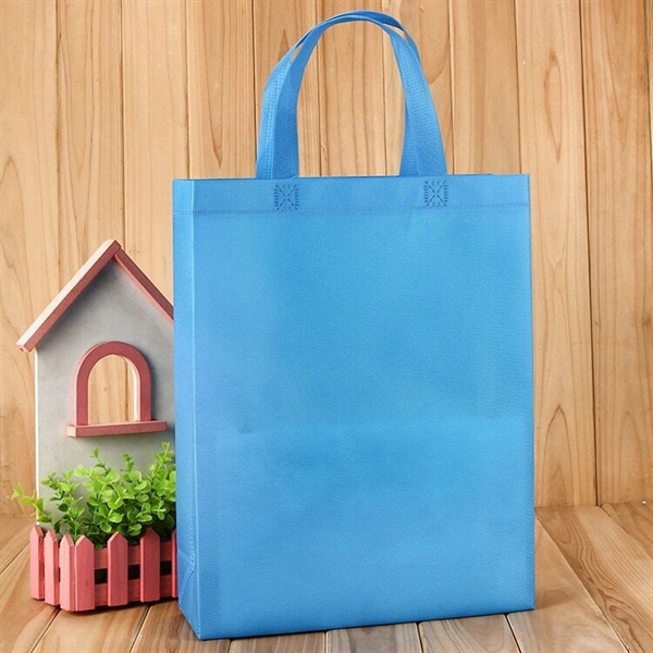 Promotional Non-Woven Tote Bag (13 3/4" W x 16" H x 4 3/4"D) - Image 11