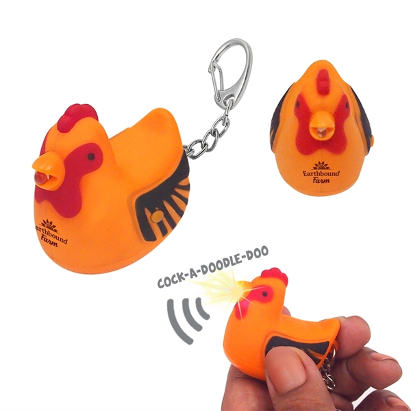 Rooster LED Keychain - Image 1
