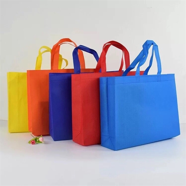 Promotional Non-Woven Tote Bag (13 3/4" W x 10" H x 4" D) - Image 2