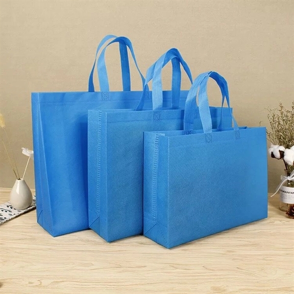 Promotional Non-Woven Tote Bag (13 3/4" W x 10" H x 4" D) - Image 4