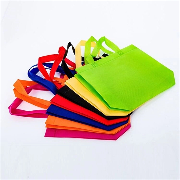 Promotional Non-Woven Tote Bag (13 3/4" W x 10" H x 4" D) - Image 8