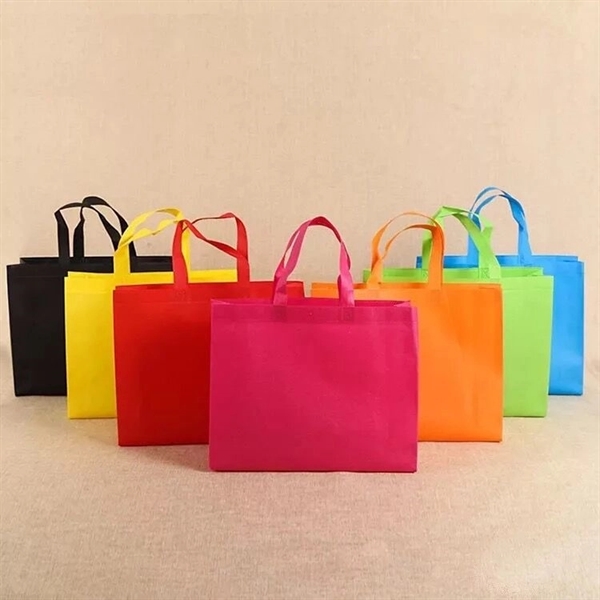 Promotional Non-Woven Tote Bag (13 3/4" W x 10" H x 4" D) - Image 9