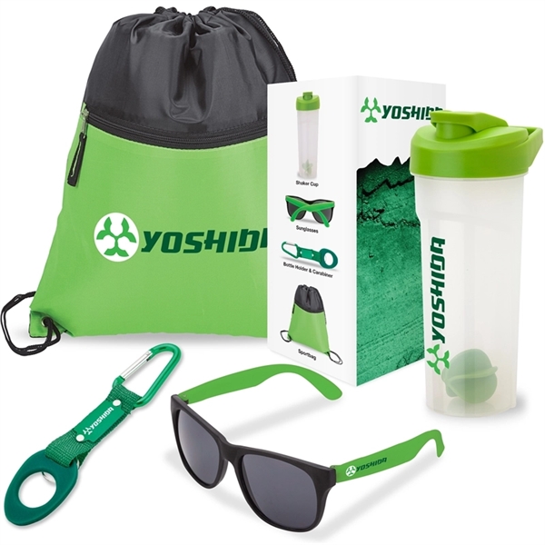 Athletic 4-Piece Fitness Gift Set - Image 3
