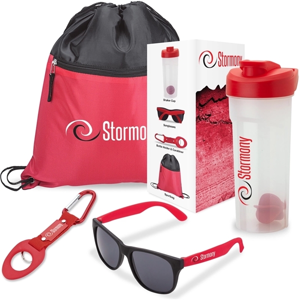Athletic 4-Piece Fitness Gift Set - Image 6